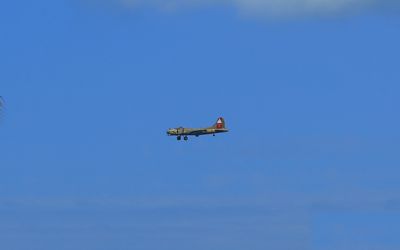 B-17 on Final Approach to Marathon Airport